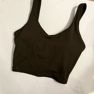 Lululemon Athletica olive align tank top